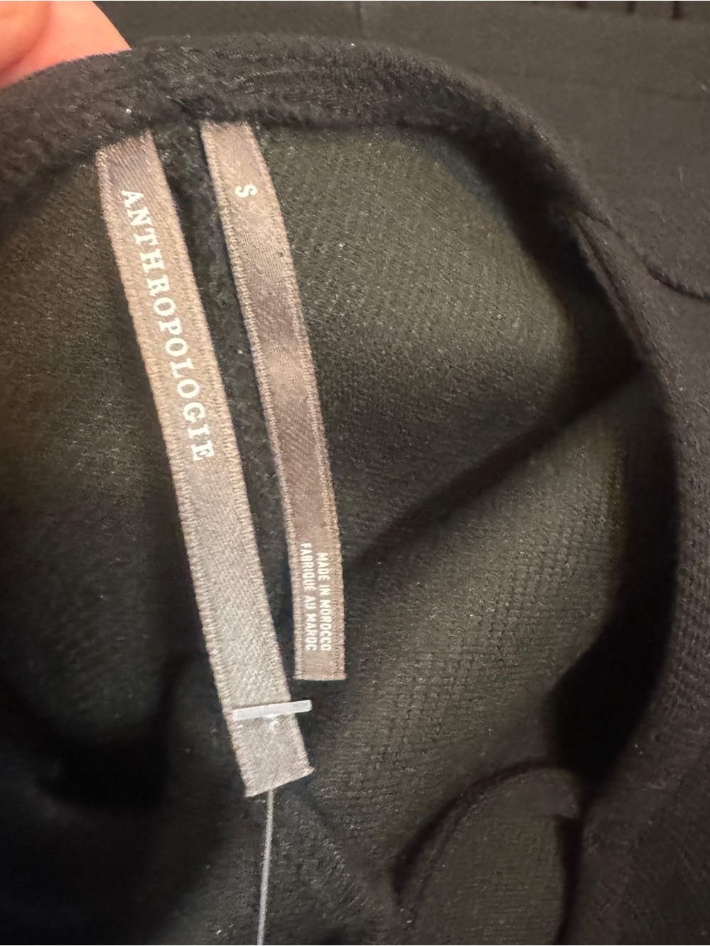 Anthropologie Black Backless Halter Gown - Picture 12 of 13